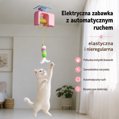 Elektryczna zabawka dla kota z automatycznym ruchem