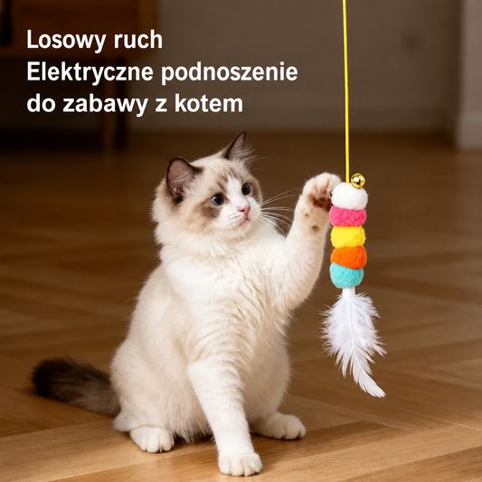 Elektryczna zabawka dla kota z automatycznym ruchem